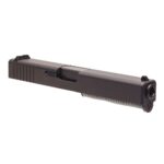 Glock 17 Gen 3 OEM complete slide assembly with Tenifer finish and rear serrations