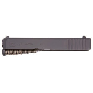 Glock 27 Gen 3 OEM slide with Tenifer finish and rear serrations