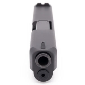 Glock 26 Gen 3 OEM slide with Tenifer finish and rear serrations