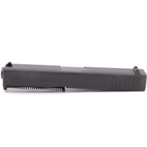 Glock 23 Gen 3 OEM slide with Tenifer finish and rear serrations