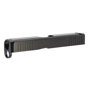 Glock 19 Gen 5 OEM slide with nDLC finish and front serrations