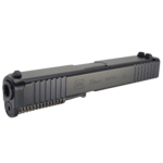 Glock 23 Gen 5 OEM slide with nDLC finish and front serrations