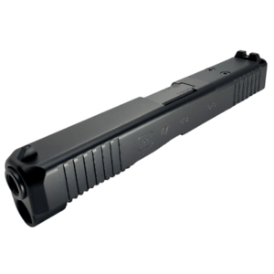 Glock 47 OEM slide with nDLC finish and front serrations